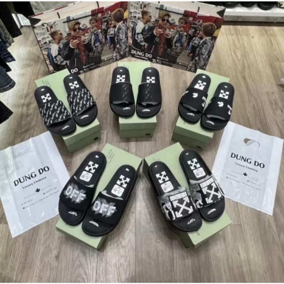 .Dép Quai Ngang Nam Nữ 3 lá lệch thời trang hottrend dép adidas tại BVL Shop
