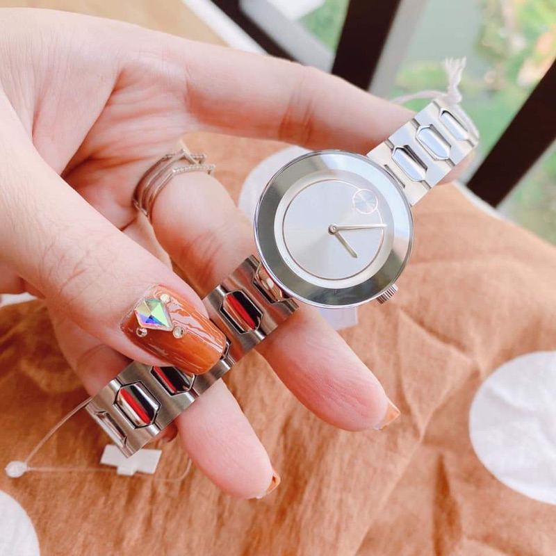 Đồng hồ nữ Movad.o Silver 3600381