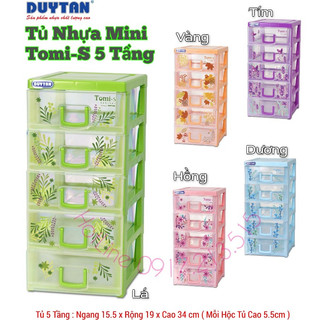🌱Duy Tân Store🌱 Tủ nhựa Duy Tân Tomi-S - NHIỀU MÀU ĐẸP