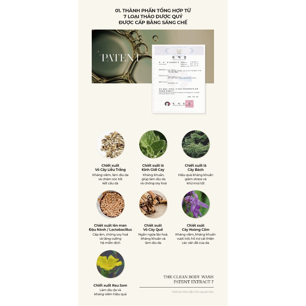 Sữa Tắm Be'Balance THE CLEAN BODY WASH giúp Khử Mùi Cơ Thể 500ml