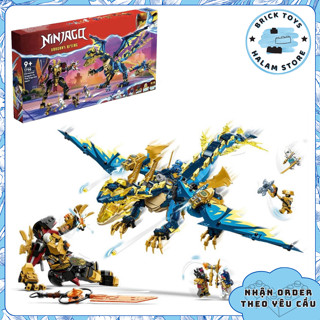 [Có sẵn] Đồ chơi lắp ráp Ninjago Dragons Rising 1796 88086 71796 - Mô hình Ninja City Rồng sét