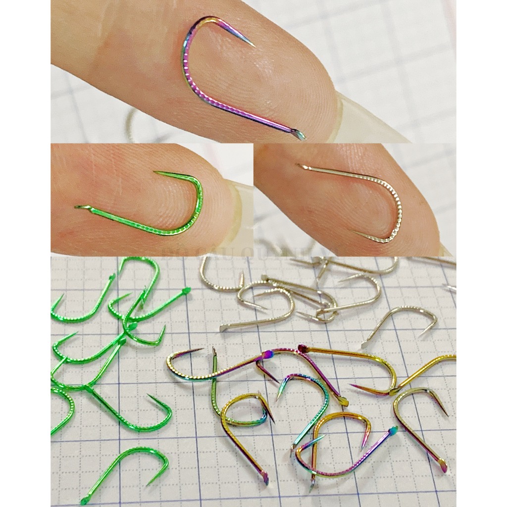 Lưỡi câu cá Vẩy Rồng siêu mảnh, siêu nhẹ, cứng, lưỡi câu đơn câu đài