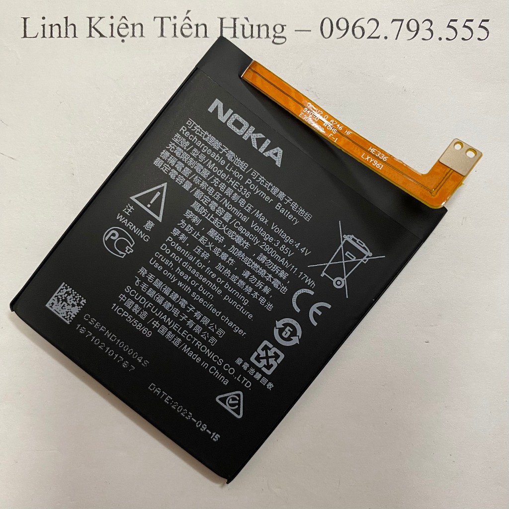 Pin Nokia 5 / Nokia 3.1  loại AA bao test đổi mới