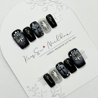 BST Halloween Nailbox đen huyền bí
