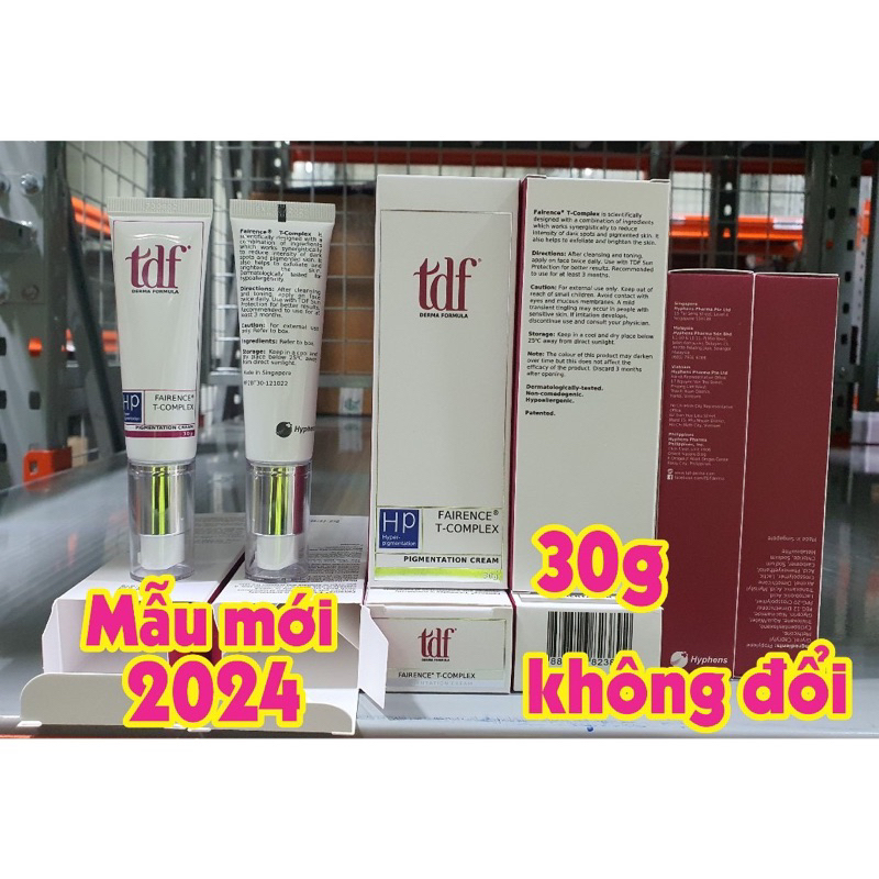 Mẫu mới Fairence T- Complex  Kem làm giảm Nám Da, Tàn Nhang, Đốm Nâu, Giúp Sáng Da Tdf Fairence chính hãng