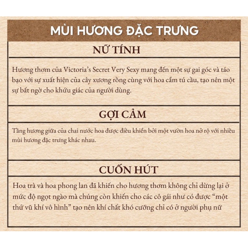 Victoria’s Secret Very Sexy EDP - Nước Hoa Nữ chiết 10ml Chính Hãng