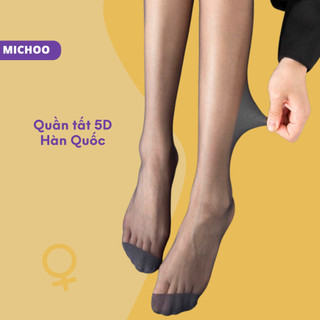 Quần Tất Nữ mỏng Tàng Hình MICHOO 5D Siêu Mỏng Dai Màu Đen Da