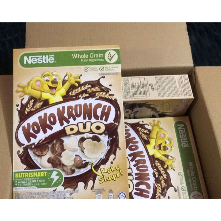 Bánh ngũ cốc ăn sáng Nestlé Koko Krunch Duo hộp 300g