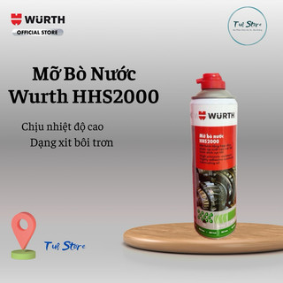 Mỡ bò nước wurth hhs 2000 adhesive lubricant p116 500ml