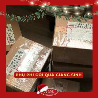 PHỤ PHÍ (MUA KÈM GẤU KHÔNG MUA LẺ) HỘP QUÀ GIÁNG SINH