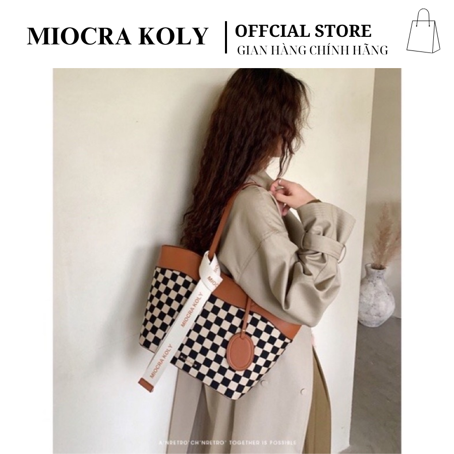 ( HÀNG CÓ SẴN ) Túi tote MIOCRA KOLY Authentic MK79156