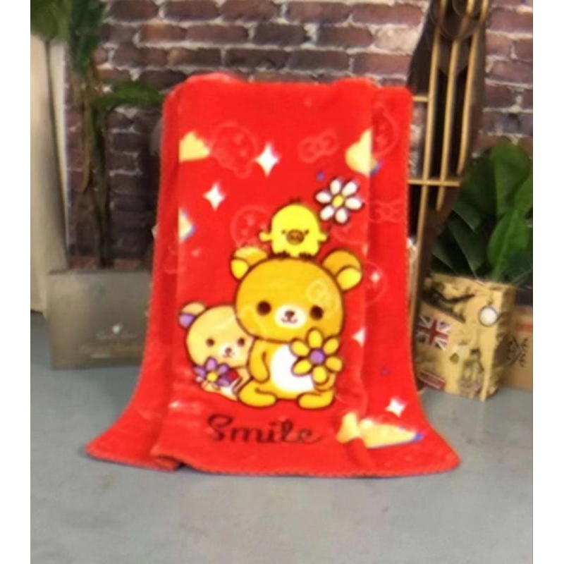 Chăn tuyết 2 mặt cho bé mang đến trường,chăn tuyết các hình thù đáng yêu kích thước 1m×1m4 sẵn tại shopgagoigiare.vn