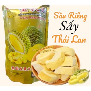Sầu riêng sấy thái lan 210g / thập cẩm sấy