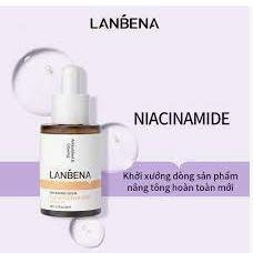 Tinh Chất Làm Trắng Serum Niacinamide Vitamin C Lanbena Làm Sáng Da Giảm Vết Thâm Và Làm Săn Chắc Da