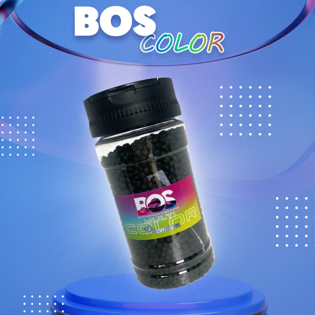 Cám Chiết BOS Dành Cho Các Loại Cá Lóc Xanh, Đỏ, Vàng Hũ 60g.  Hỗ Trợ Tăng Màu, Tăng Kích Thước Vây, Kỳ. Hũ 60g