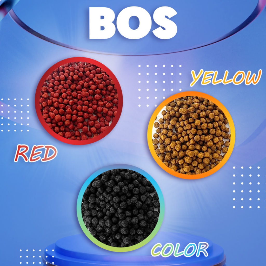 Cám Chiết BOS Dành Cho Các Loại Cá Lóc Xanh, Đỏ, Vàng Hũ 60g.  Hỗ Trợ Tăng Màu, Tăng Kích Thước Vây, Kỳ. Hũ 60g