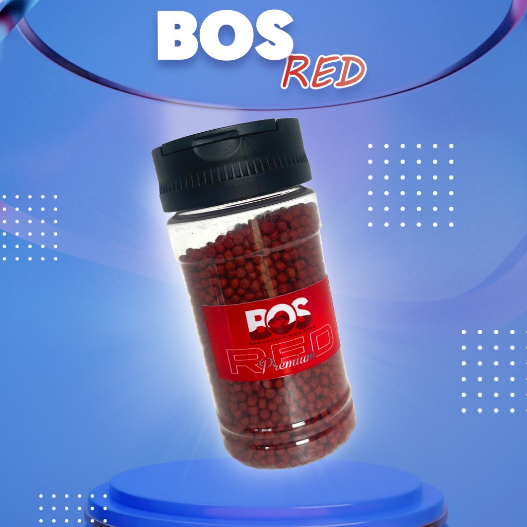 Cám Chiết BOS Dành Cho Các Loại Cá Lóc Xanh, Đỏ, Vàng Hũ 60g.  Hỗ Trợ Tăng Màu, Tăng Kích Thước Vây, Kỳ. Hũ 60g