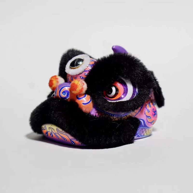 Đầu Lân Mini Trưng Bày Decor Góc Làm Việc - Chế tác thủ công - Siêu Dễ Thương