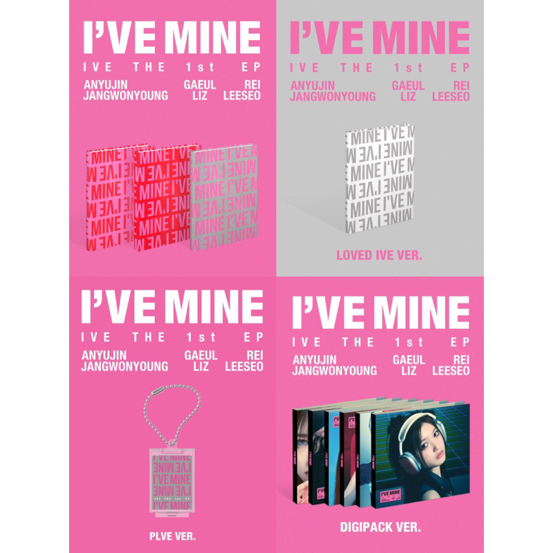ALBUM IVE- I'VE MINE BỘ ẢNH IVE CHÍNH HÃNG