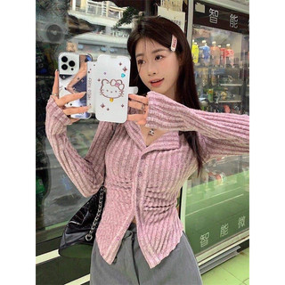 Áo len ôm body cổ V 3 màu