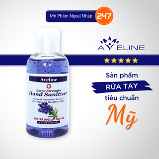 Gel rửa tay khô Aveline - Mỹ ( Tinh chất hoa Oải Hương )