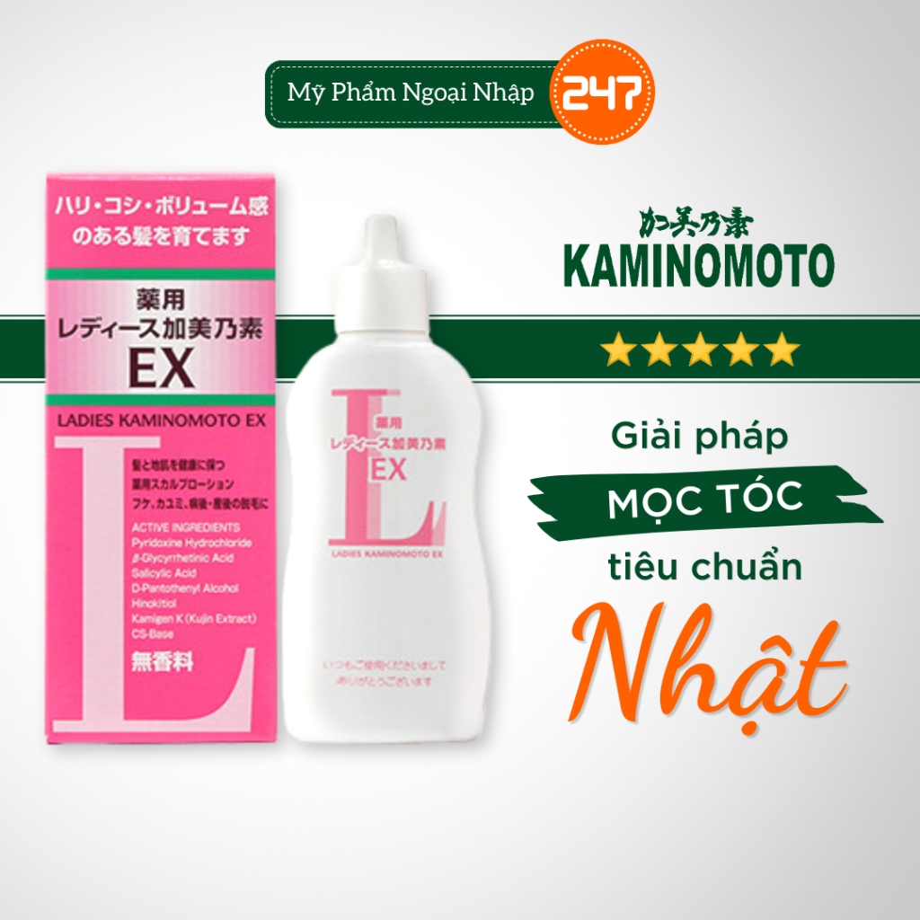 Sản phẩm mọc tóc Kaminomoto Ladies EX - Nhật Bản