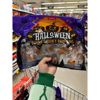 Kẹo dẻo bí ngô phiên bản halloween