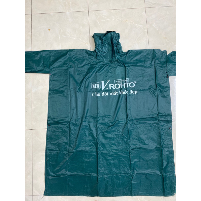 Áo mưa khuyến mãi rohto