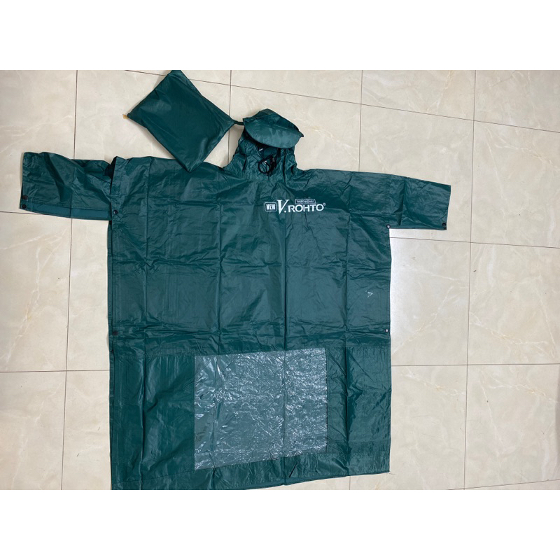 Áo mưa khuyến mãi rohto