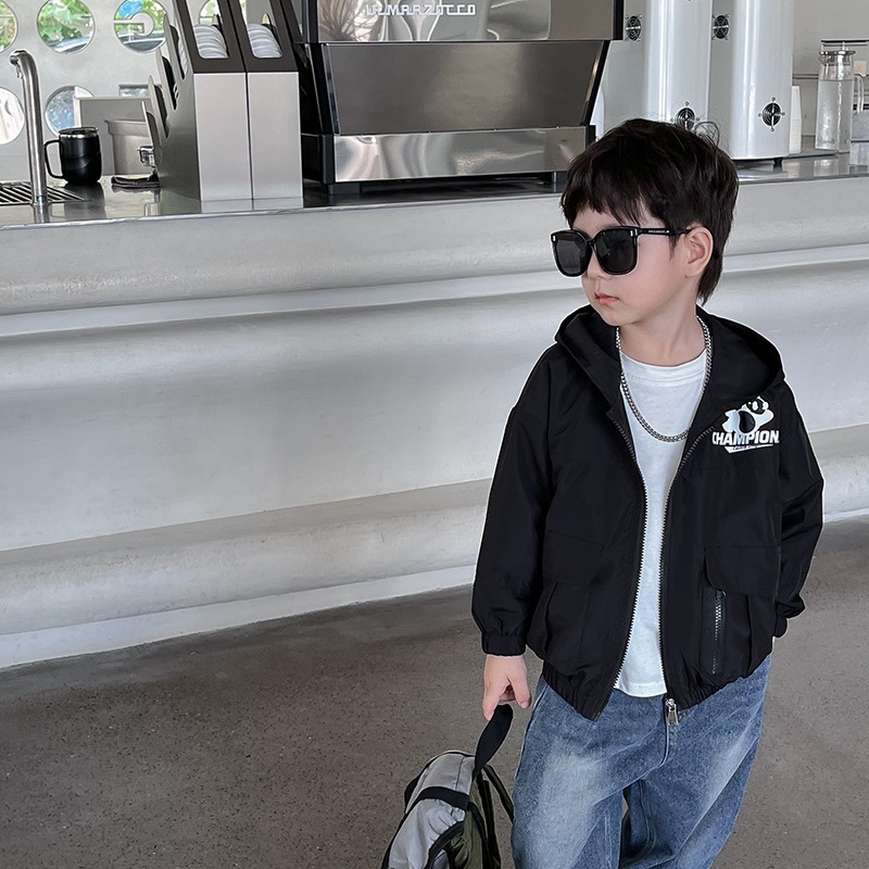 Áo khoác gió bé trai cao cấp shop SUKUN Áo gió cho bé có mũ KUNKIDS hàng loại 1