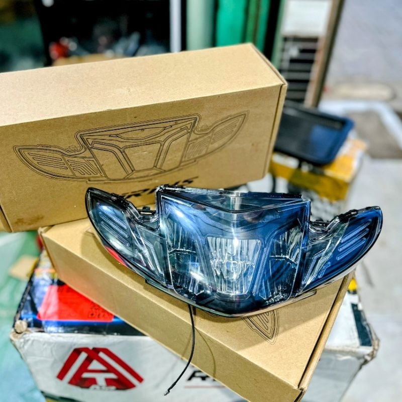 Pha đèn 2 tầng Lativo Sirius 50/110cc