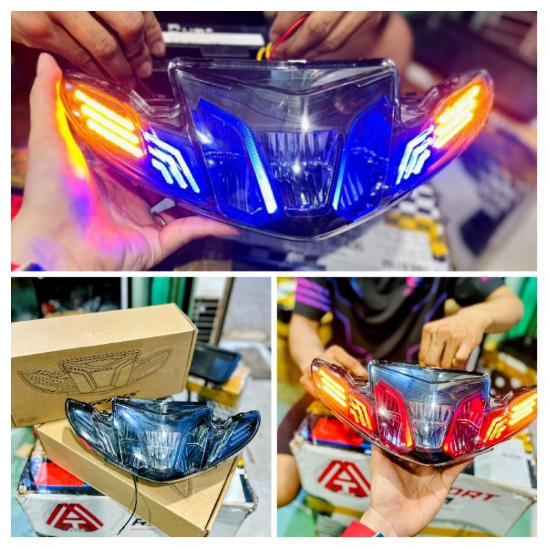 Pha đèn 2 tầng Lativo Sirius 50/110cc