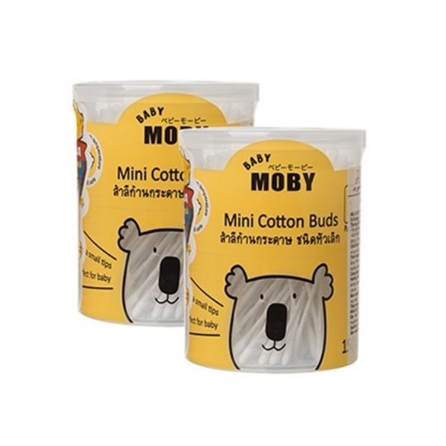 Moby-Bông tăm Moby - Vàng - Nhỏ-BOT149001