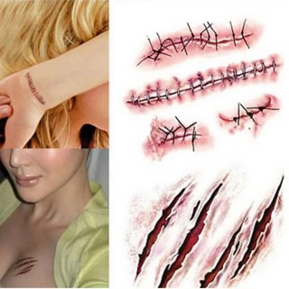 Hình xăm Mẫu anime, halloween 3D,  henna mini Tattoo Cao Cấp