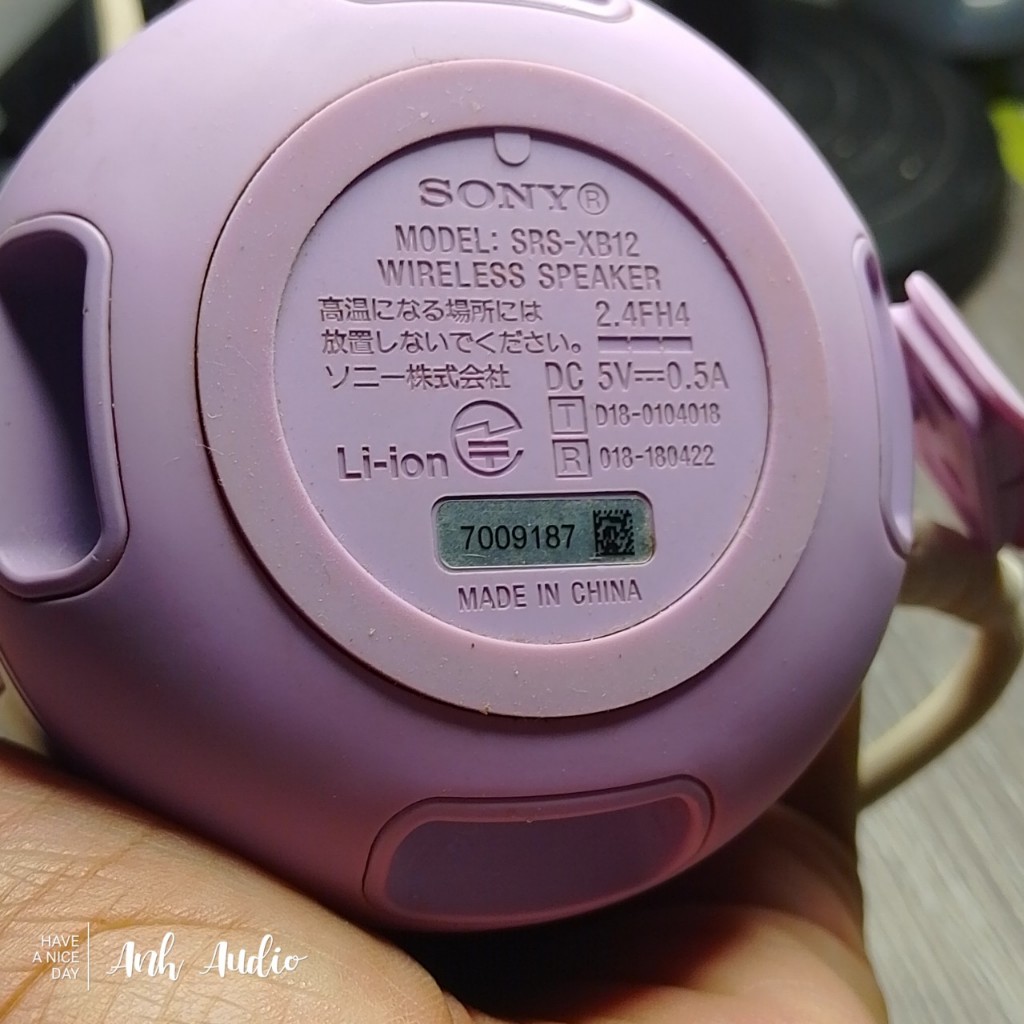 Loa Bluetooth Sony Extra Bass SRS-XB12