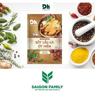 Sốt lẩu gà ớt hiểm gói 200gr- Dh Foods