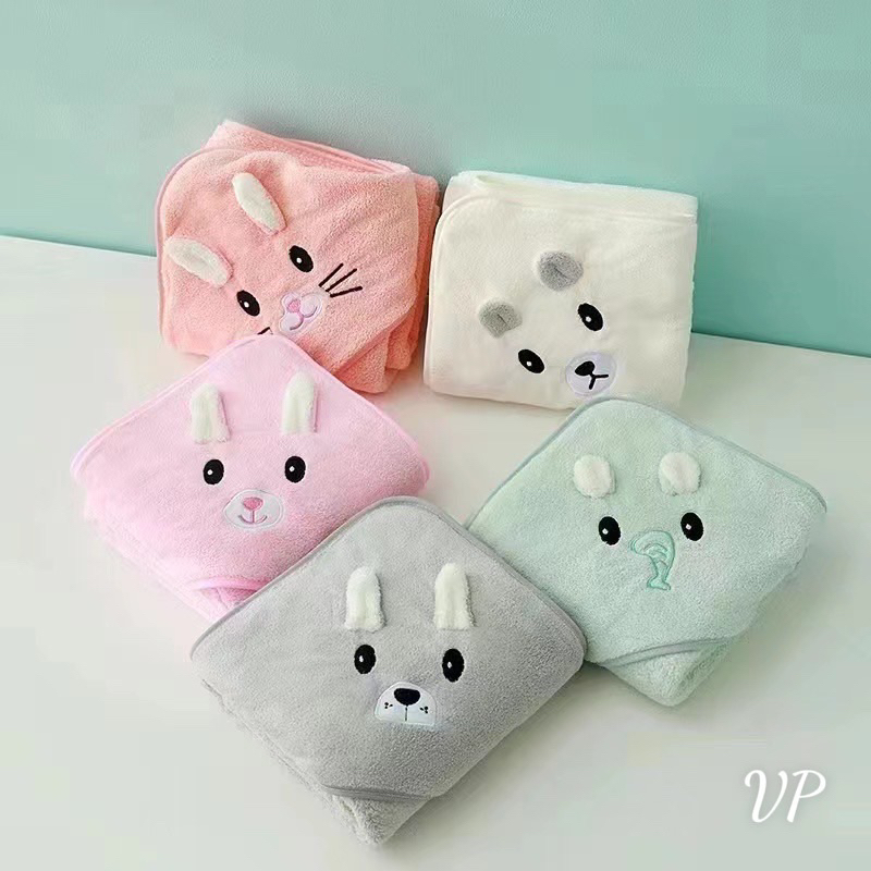 Khăn choàng -Ủ lông mềm cho bé