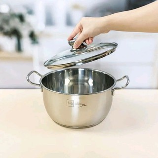 Combo nồi fivestar 20cm+ chảo 20cm, inox 304