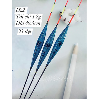 Phao nano D22 chuyên câu đài, câu cá chép, rô phi, tổng hợp