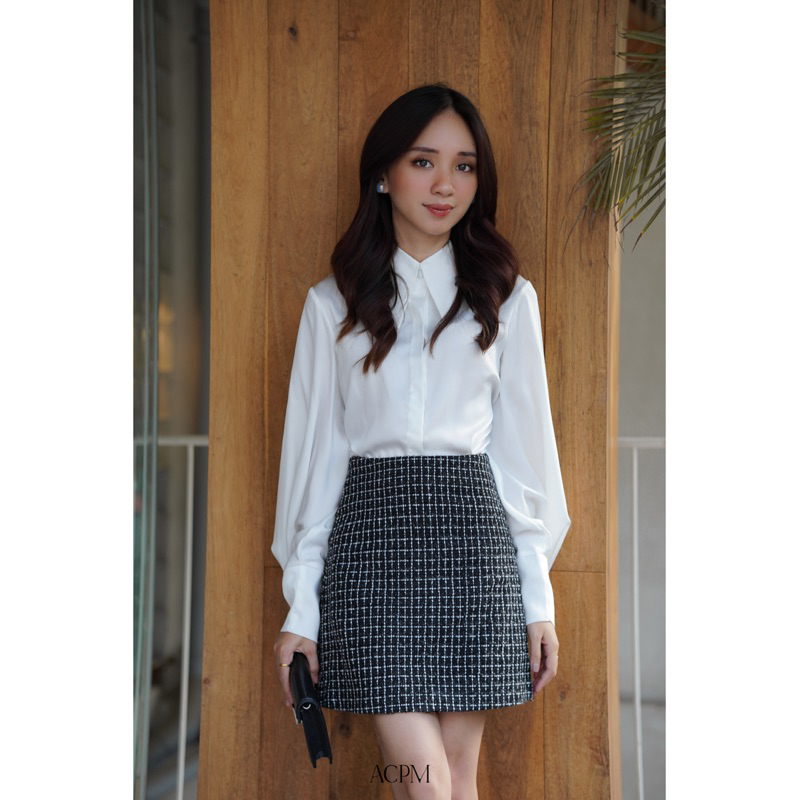 Gabine Shirt / Áo sơ mi tay phồng