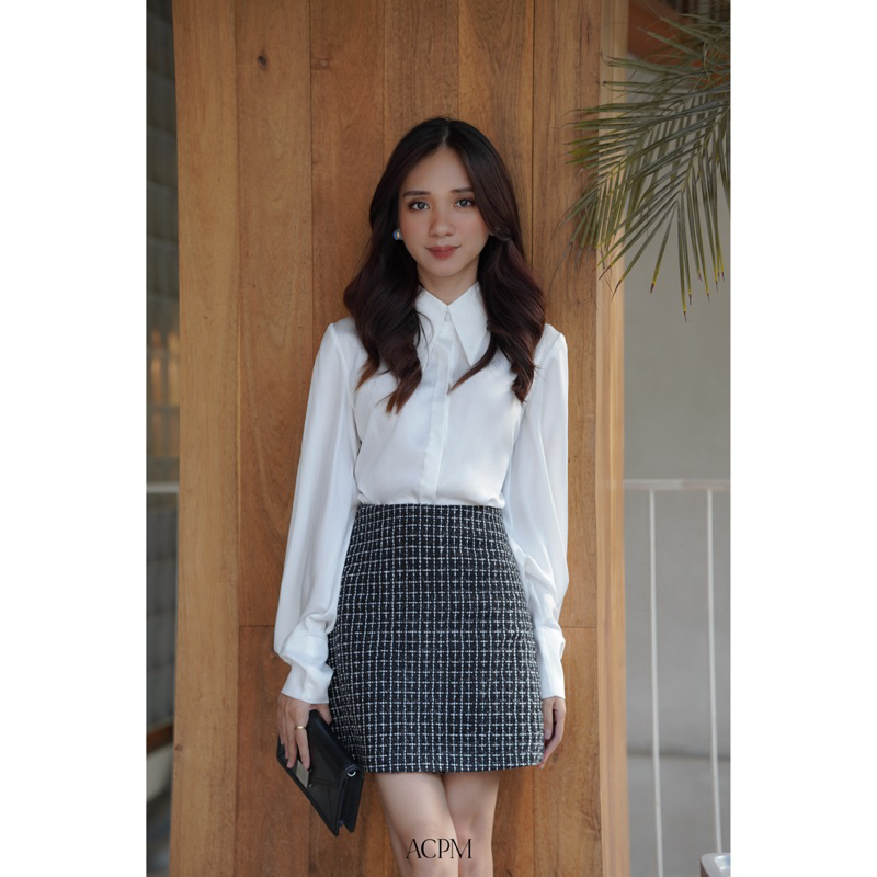 Gabine Shirt / Áo sơ mi tay phồng