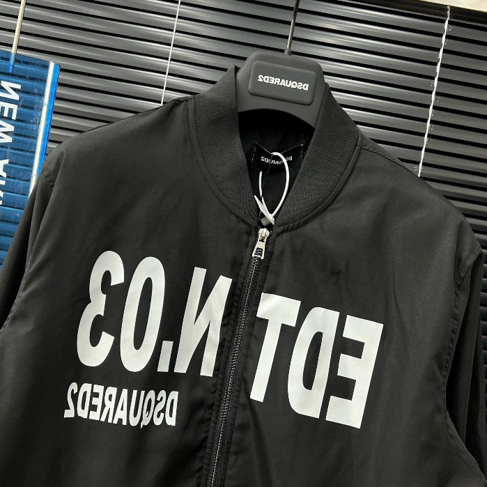 Áo Khoác Gió Nam 2 Lớp EDT-03 DSQ Cao Cấp-Sản Phẩm Hot Trend 2023- Thời Trang Nam