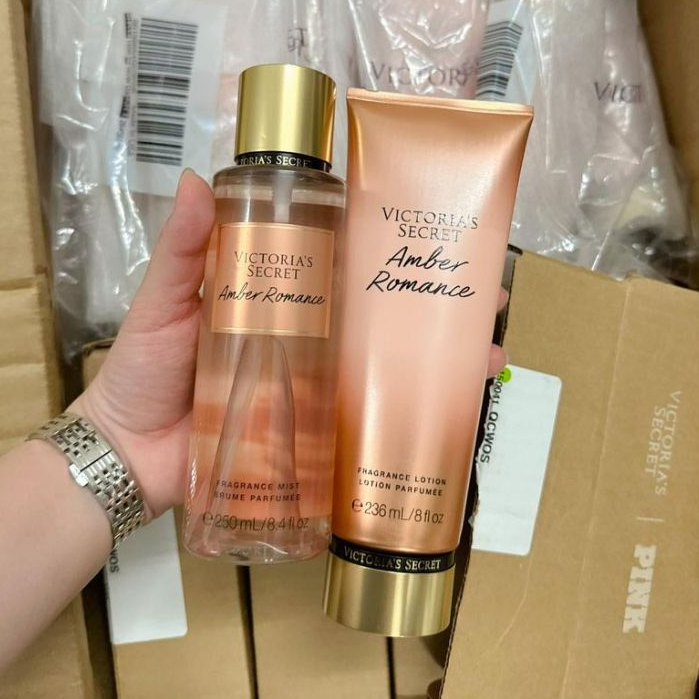 Sữa Dưỡng Thể Victoria’s Secret Amber Romance Body Lotion.