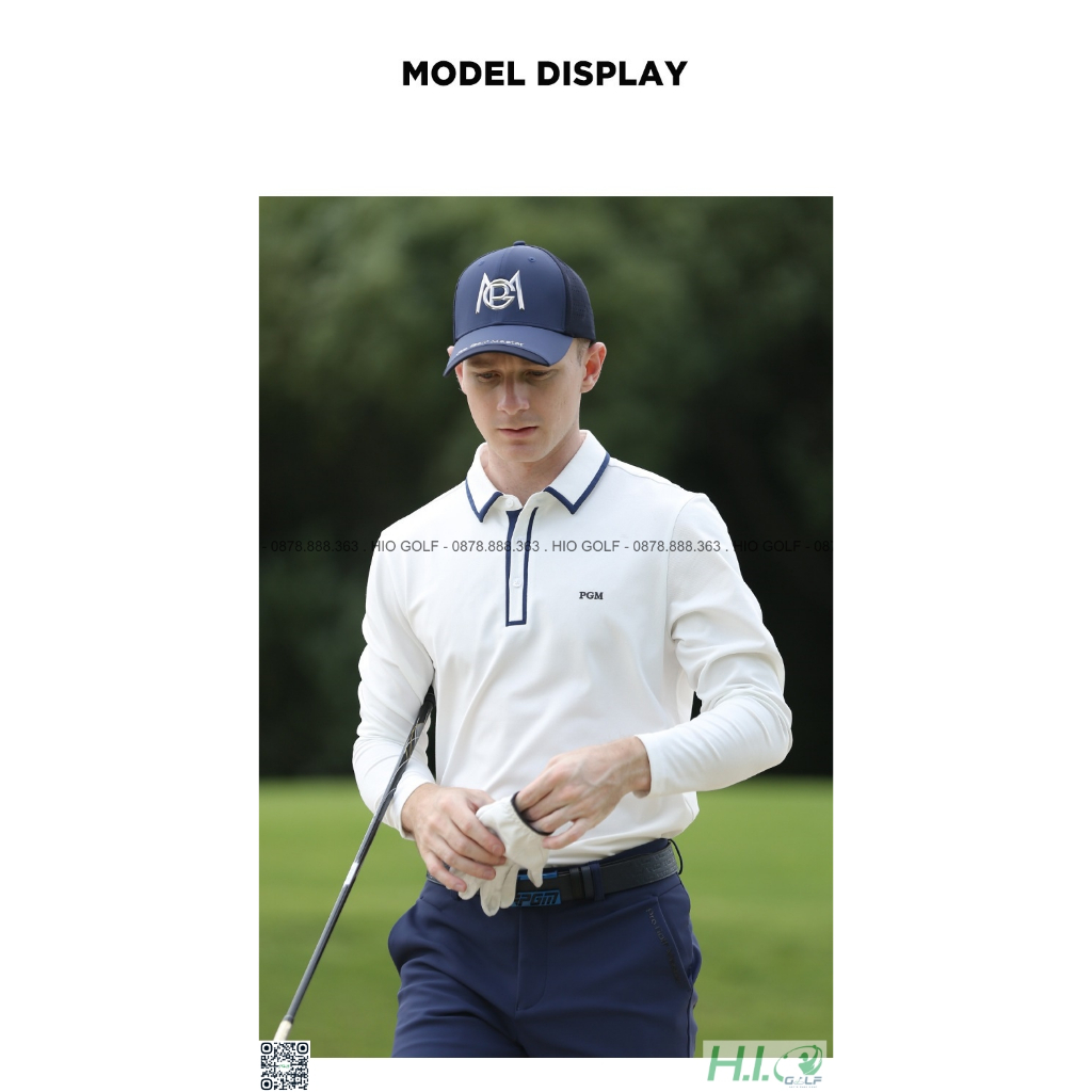 Áo golf nam dài tay PGM chính hãng CH526 - Áo golf dài tay nam mẫu mới nhất