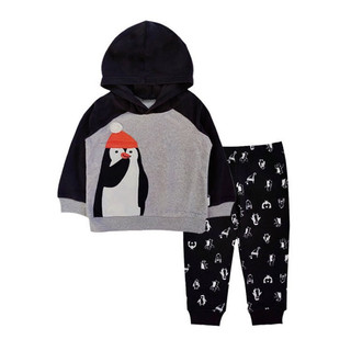 Bộ nỉ băng lông cho bé trai Carter sz 3-4-5y