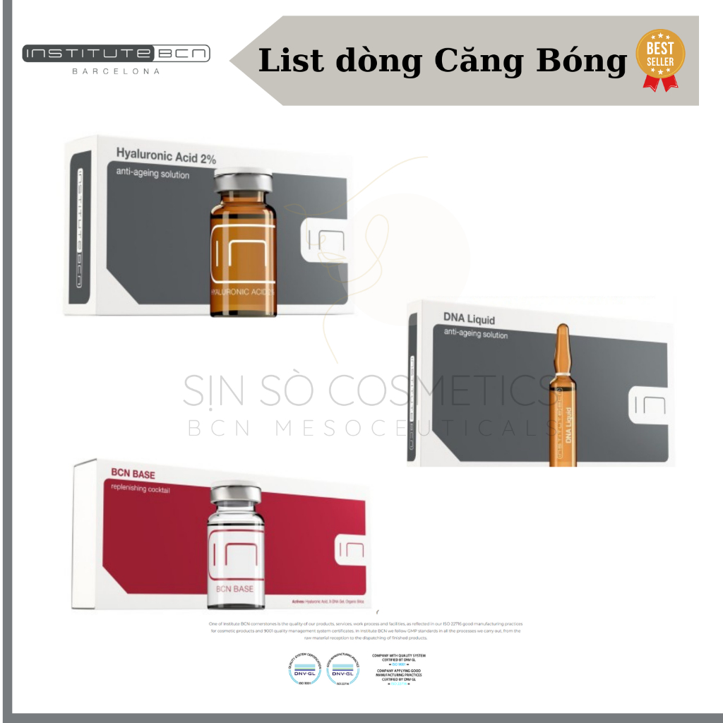TInh chất Căng bóng da BCN HA2% , BCN DNA , BCN BASE