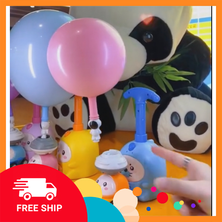 ĐỒ CHƠI XE ĐUA BƠM BÓNG TRƠ LƯC HÌNH DÁNG SIÊU NGỘ NGHĨNH