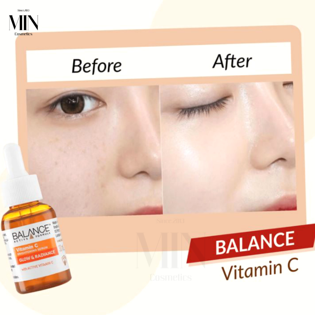 Vitamin C Balance Tinh chất giảm thâm trắng da Active Formula Brightening 30ml -Auth