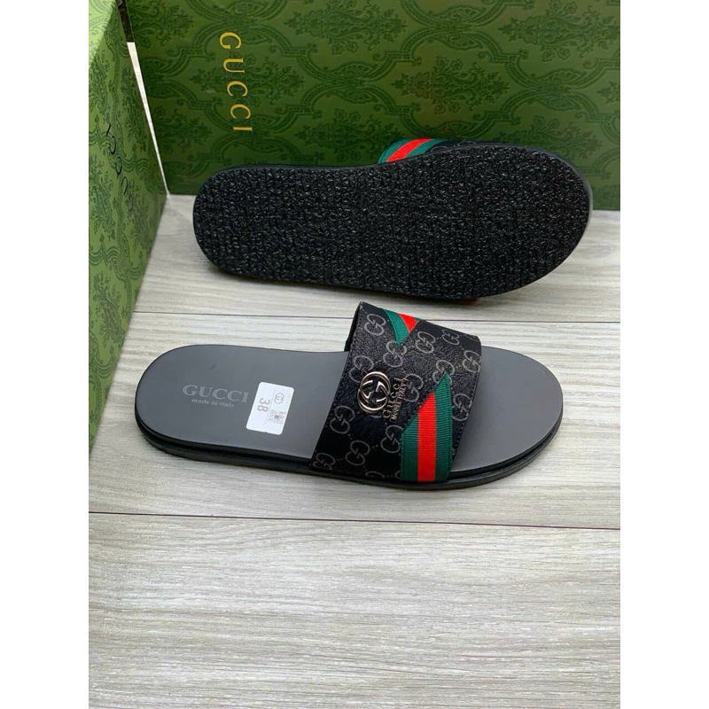 Dép Quai Ngang Nam Dép da G.u.c.c.i Thời Trang Cao Cấp Full Bill Box full size 38-43