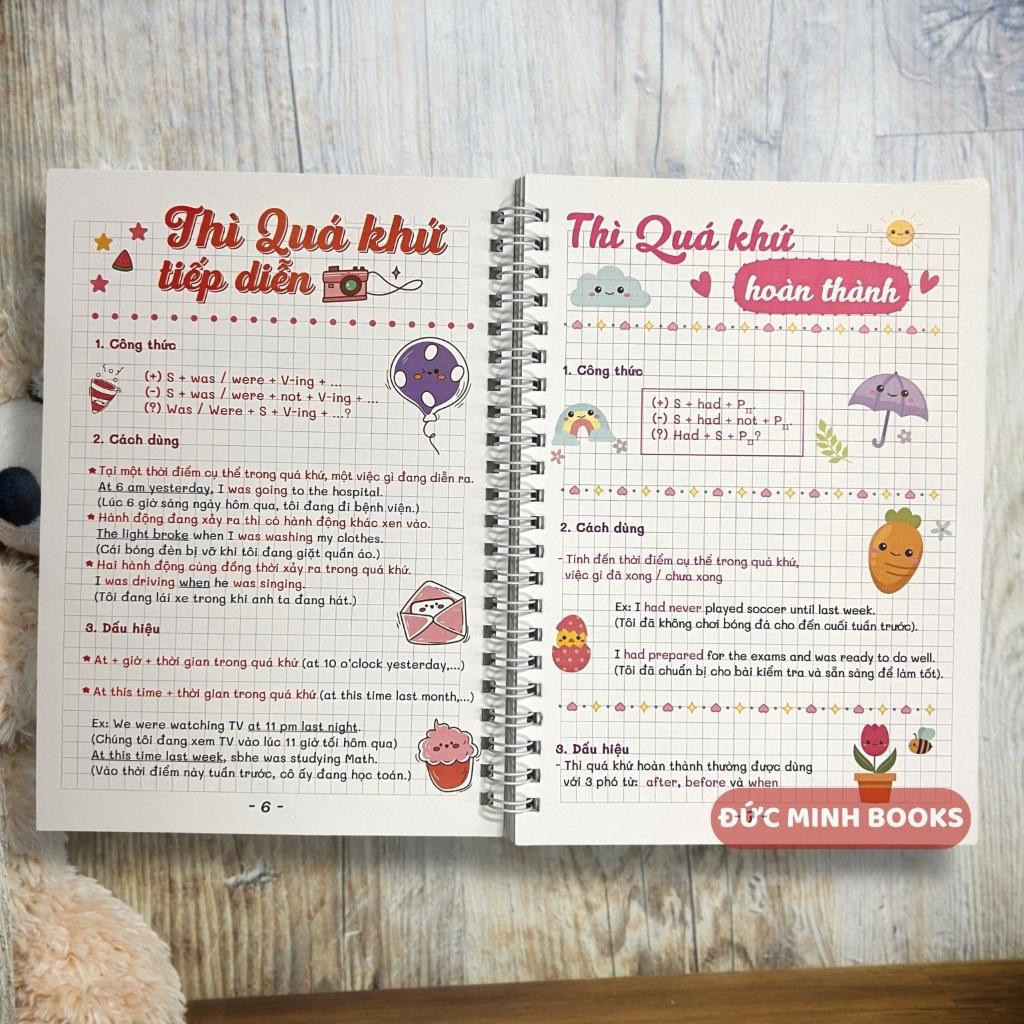 Sổ Tay Takenote Tiếng Anh TuanViet Books A5 phiên bản mới nhất